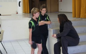 COACHING DE VERO SUR L'EQUIPE MINIME