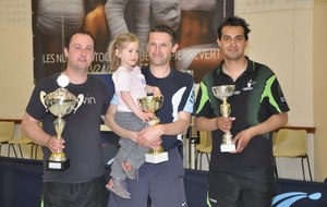 Les finalistes adultes:1er Sébastien TIPREZ-2ème Jean-Pascal HUDELOT-3ème Jean-Sébastien GONNIN