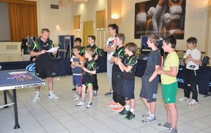 Remise des récompenses pour les jeunes