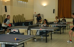 Quart de finale Laurent COVES contre Jean-Pascal HUDELOT