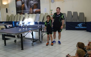Antoine HUDELOT fini 2ème du tournoi A.T.T.P. 2014 catégorie jeunes