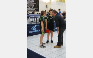 COACHING DE LAURENT COVES SUR L'EQUIPE 1 CADET