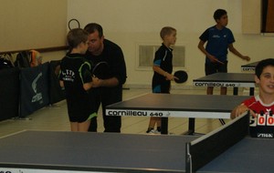 COACHING DE LAURENT COVES SUR L'EQUIPE 2 BENJAMIN