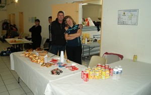 CAROLE GILBERT SECRETAIRE DU CLUB AVEC PASCAL SECHER