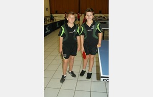 EQUIPE 1 CADET ARRIVEE 4ème COMPOSEE DE GREGORY SULTANIAN ET DE GABIN CONSTANS