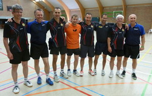EQUIPE 1: Patrick GOLDBRONN, Gilles DALIGAUD, Michel TREVISIOL, Xavier CHAMBON