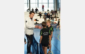 Coaching de JP pour l'équipe 1 en benjamin