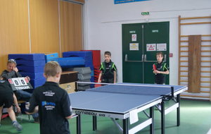 L'équipe de benjamin n°3 composée de Nathan RICHAUD et de Anthony LEGIER