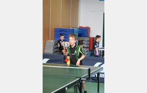 L'équipe de benjamin n°3 composée de Nathan RICHAUD et de Anthony LEGIER