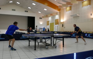Match pour la 3ème place du tournoi
Pascal SECHER contre Sébastien TIPREZ