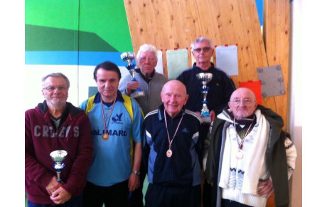 CHRISTIAN GUILLAUMIN MIS A L'HONNEUR AU CHAMPIONNAT VETERAN